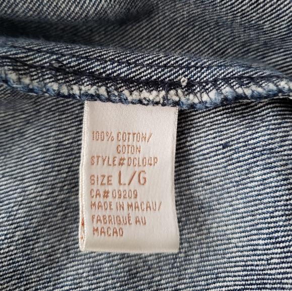 Cleo Jean Jacket Size Large (Petite) - Picture 5 of 7